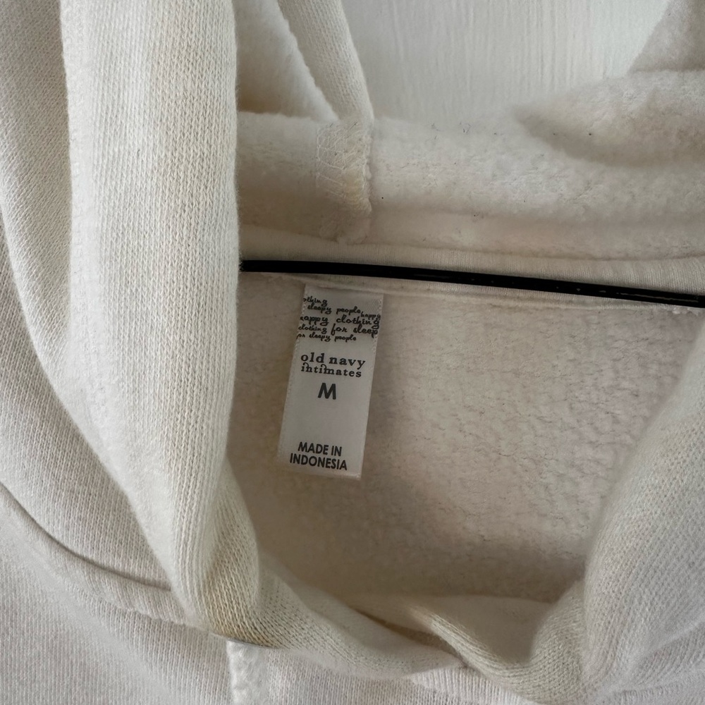 Old Navy Off-White Hoodie